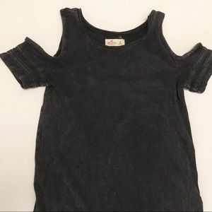 Shoulder Cut Off Dress